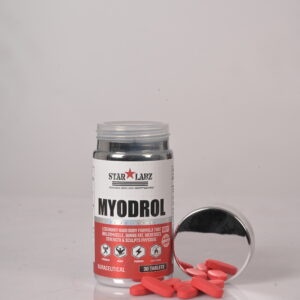 Starlabz Myodrol Muscle Strength & Fat Loss Tablets – Advanced Hard Body Formula (30 Tablets)