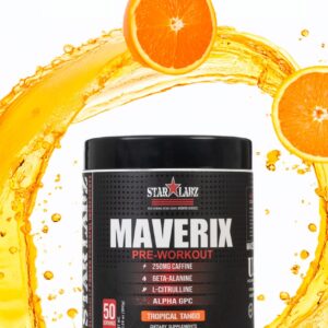 Maverix Pre-Workout – Tropical Tango (50 Servings)