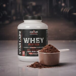 StarLarz Whey Protein | 24g Protein, 6.6g BCAA, 5.2g L-Glutamine