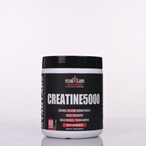 Starlabz Creatine 5000 Monohydrate Powder – 5000mg Pure Creatine (Unflavoured, 60 Servings)
