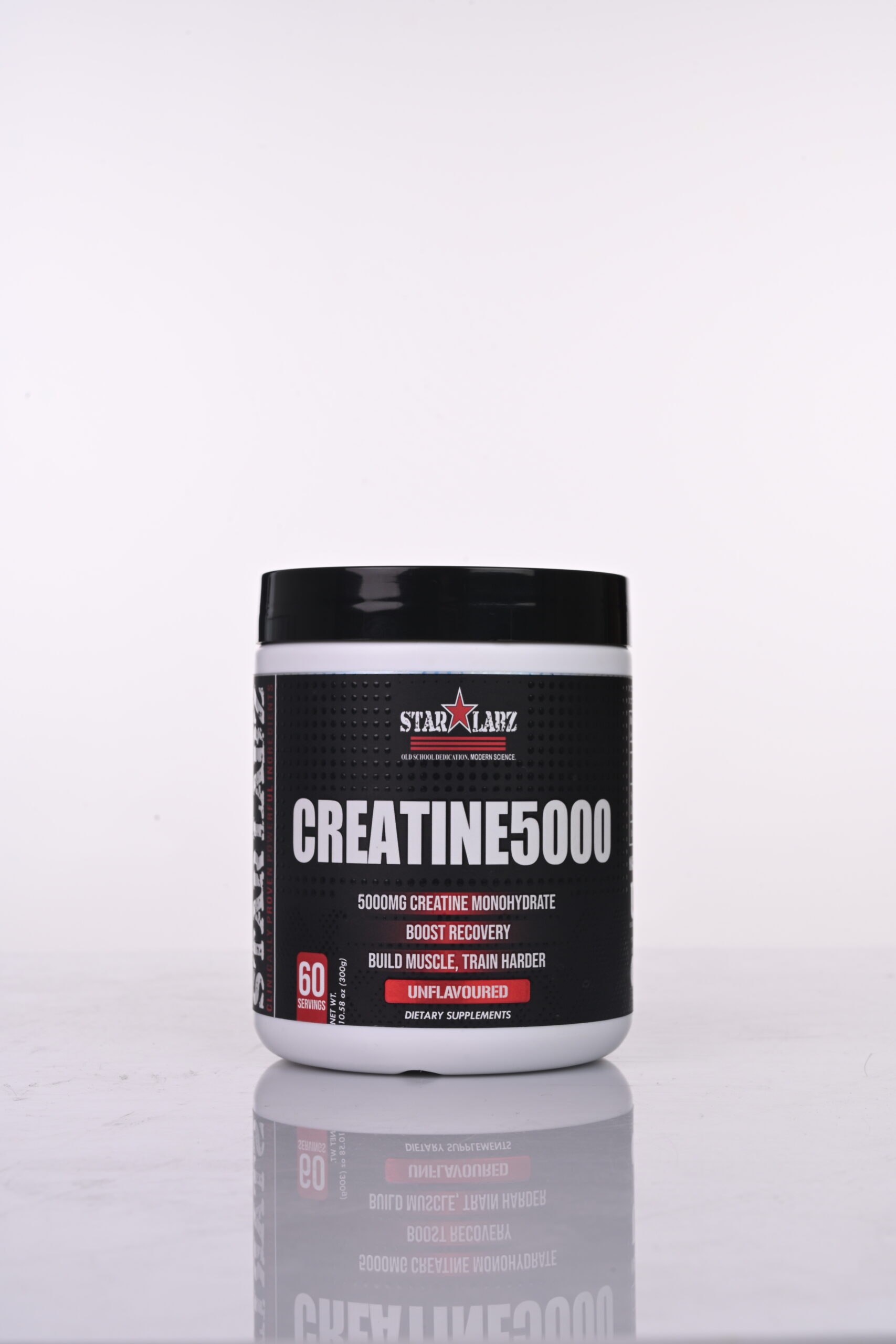 Starlabz Creatine 5000 Monohydrate Powder – 5000mg Pure Creatine (Unflavoured, 60 Servings) - Image 2