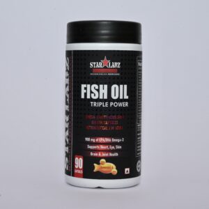 Starlabz Fish Oil Triple Power- (90 Capsules)