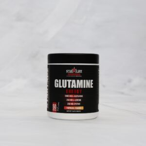 Star Labz Glutamine Energy Powder – 5000mg L-Glutamine Recovery & Muscle Support Supplement | Tropical Tango Flavor